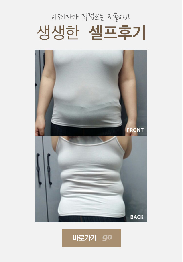 복부 셀프 후기